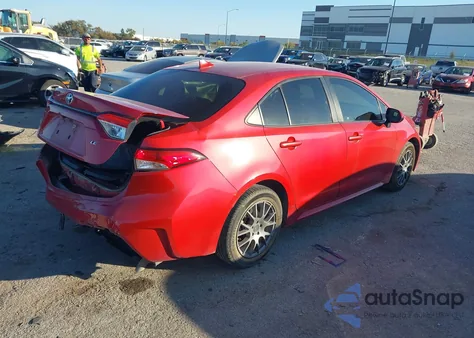 2020 Toyota Corolla Le z USA, uszkodzony, nr VIN JTDEPRAE6LJ055390